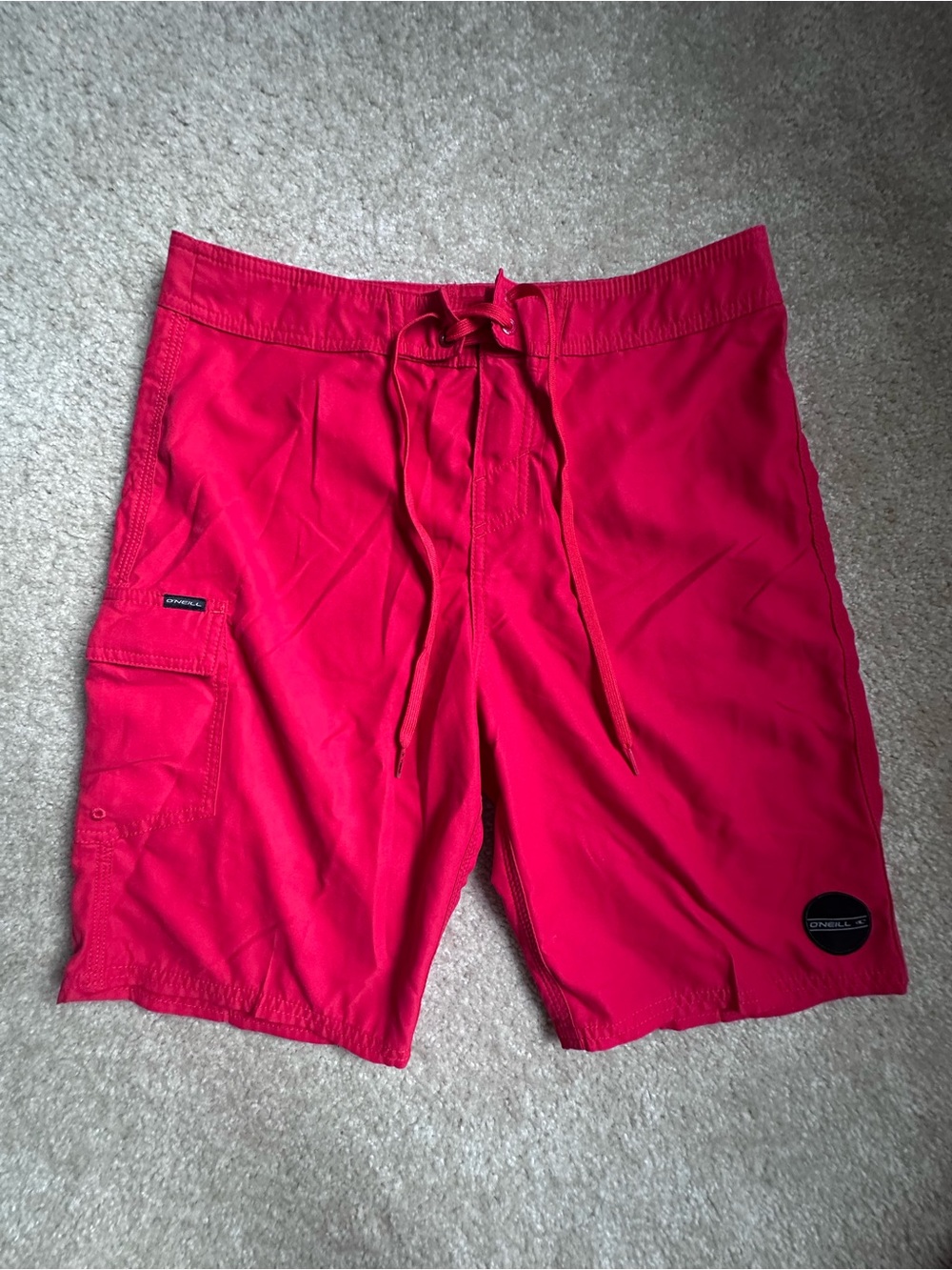 O'Neill Men's Red Swim Board Shorts